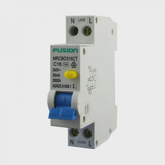 RCBO 1 Pole Combo 3kA 250V AC 32A TRADE - MRCBO332CT - ARCK Electrical Wholesale Supplies