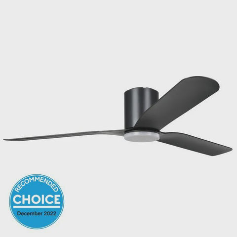 ILUKA 60 DC hugger ceiling fan with LED light - 20538502 - ARCK Electrical Wholesale Supplies