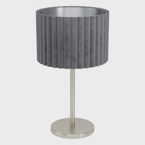 Tamaresco 1 Light Table Lamp Satin Nickel Steel - 39775N - ARCK Electrical Wholesale Supplies
