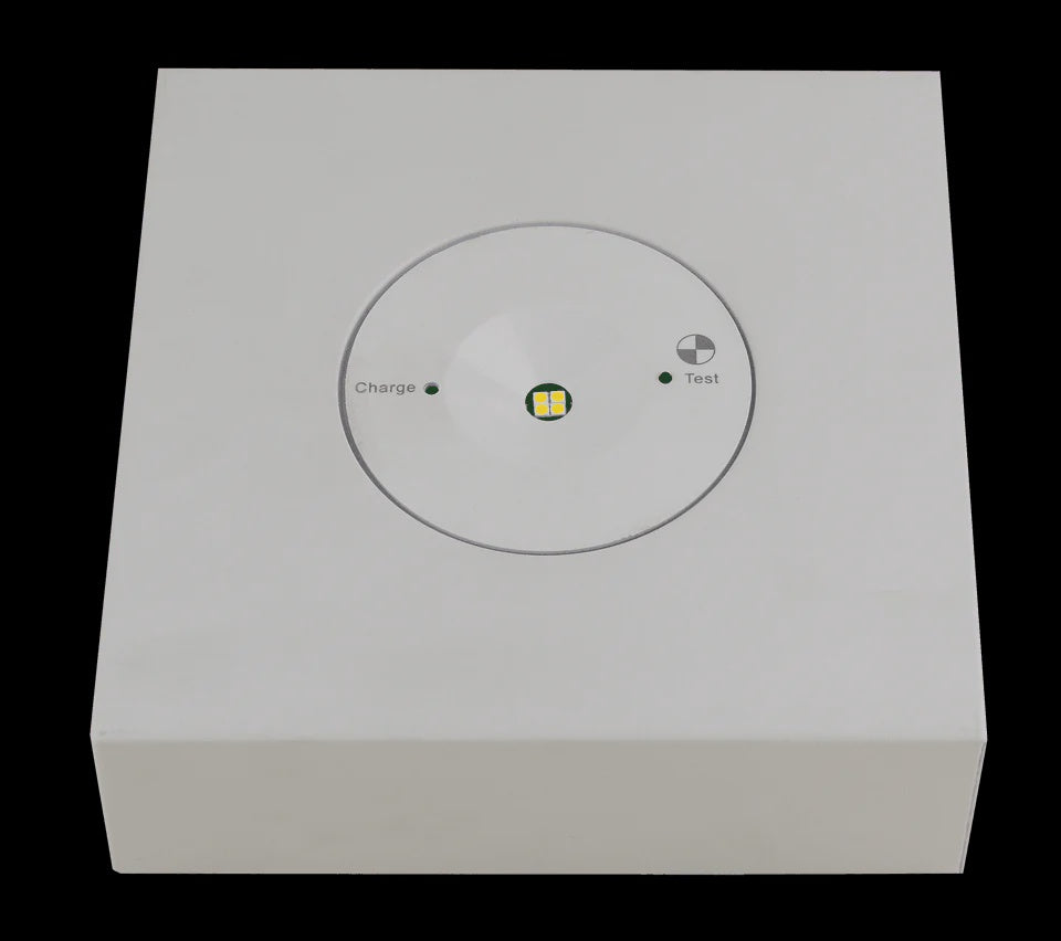 SURFACE MOUNT LED EMERGENCY LIGHT-WHITE - LWUF6030-S - ARCK Electrical Wholesale Supplies
