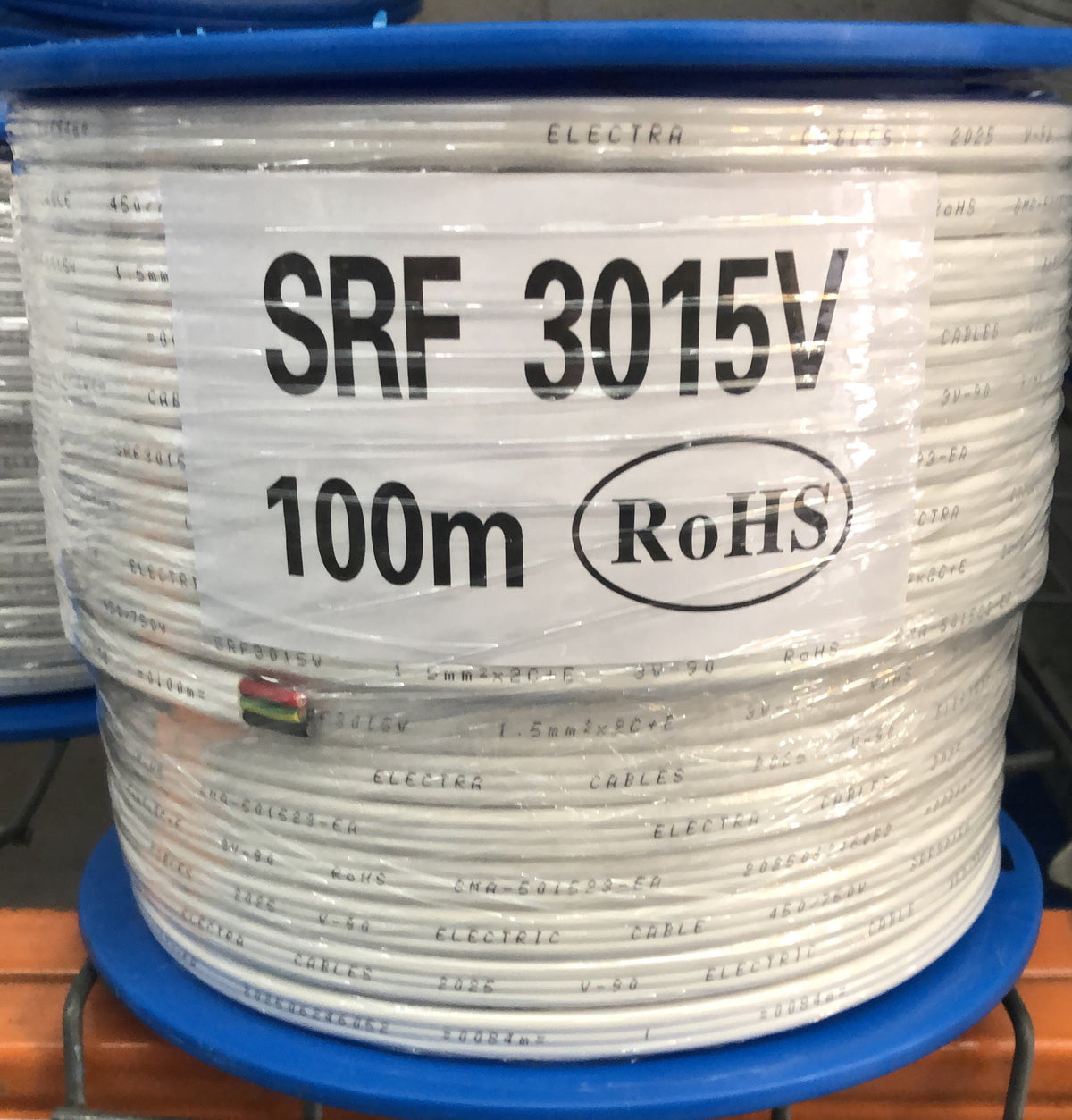 1.5mm Twin and Earth (100 meters roll) - SRF3015V-100WHE - Pick Up Only