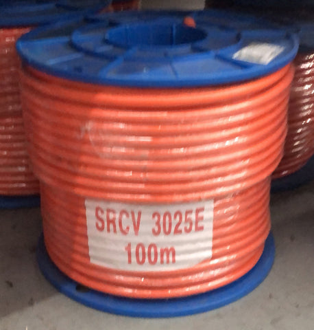 2.5mm 3 Core + Earth Orange Circular - SRCV3025E - Pick Up Only