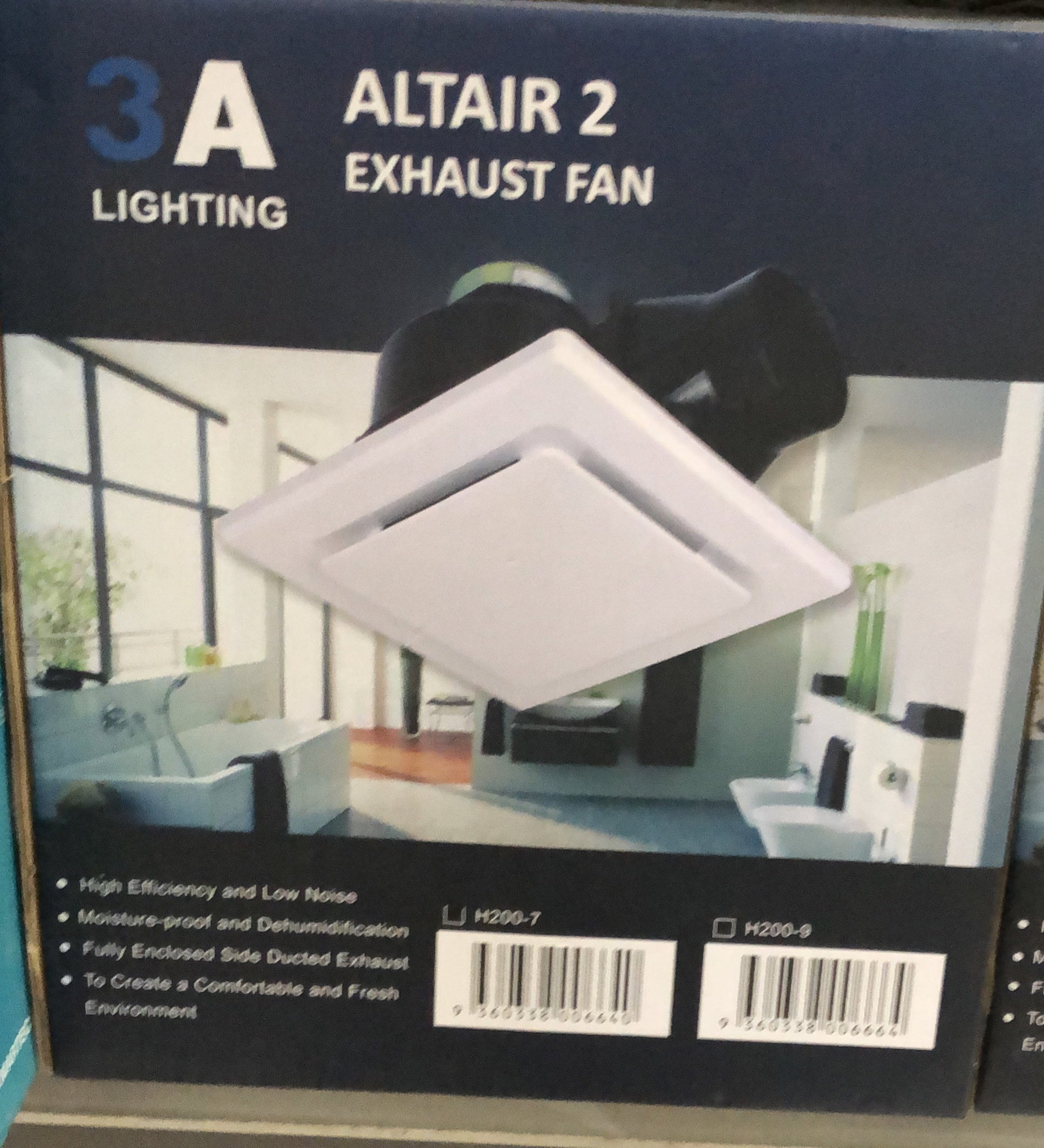 Exhaust Fan Round 240mm White - H200-7 - ARCK Electrical Wholesale Supplies