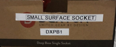 Surface Mount Socket Single wi - DXPB1 - ARCK Electrical Wholesale Supplies