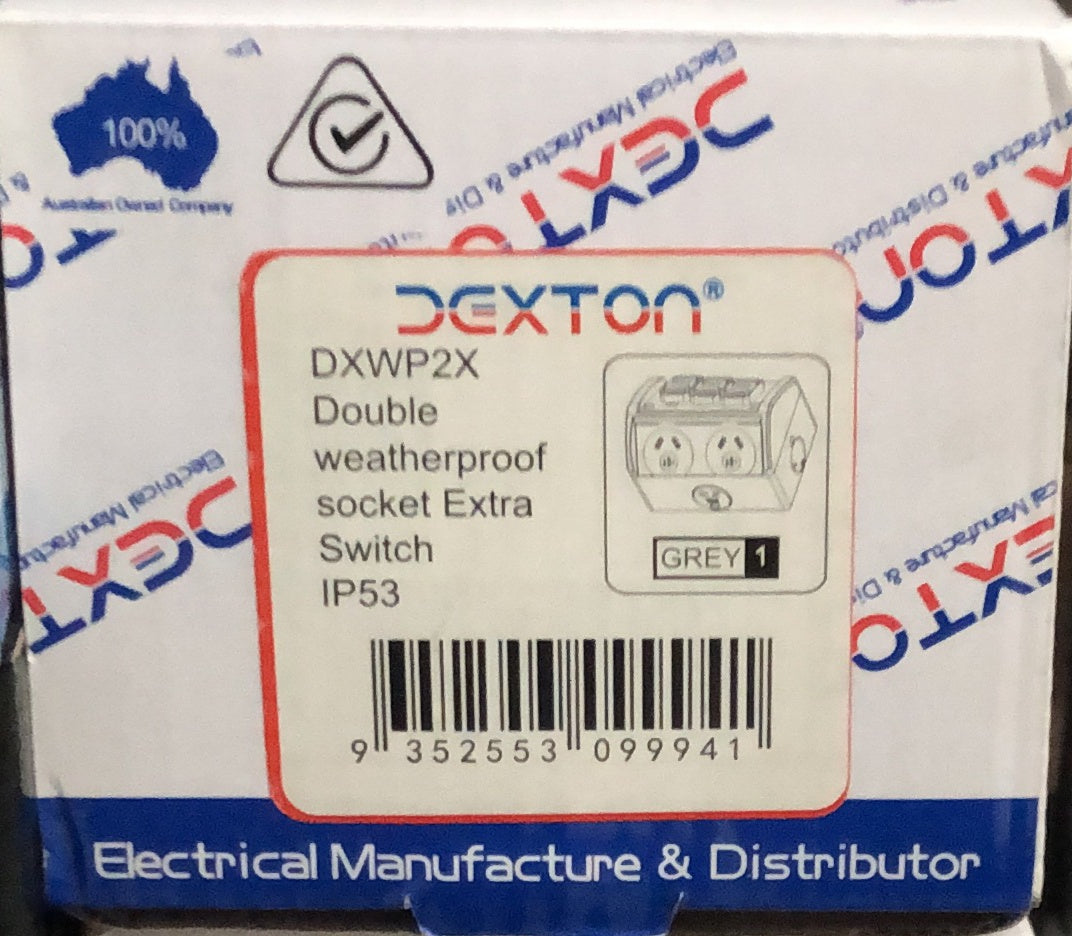 Dexton Double Weatherproof Pow - DXWP2X - ARCK Electrical Wholesale Supplies
