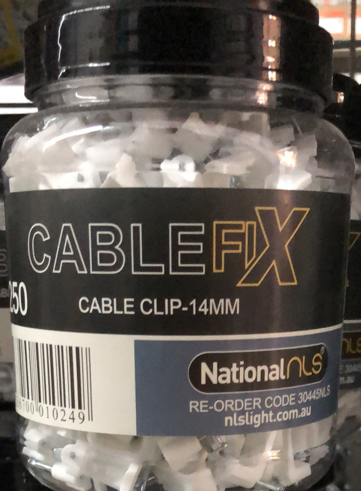 Cable Clips 14mm for 4.0mm Twi - 30445NLS