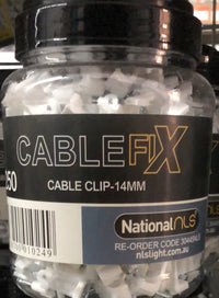 Cable Clips 14mm for 4.0mm Twi - 30445NLS