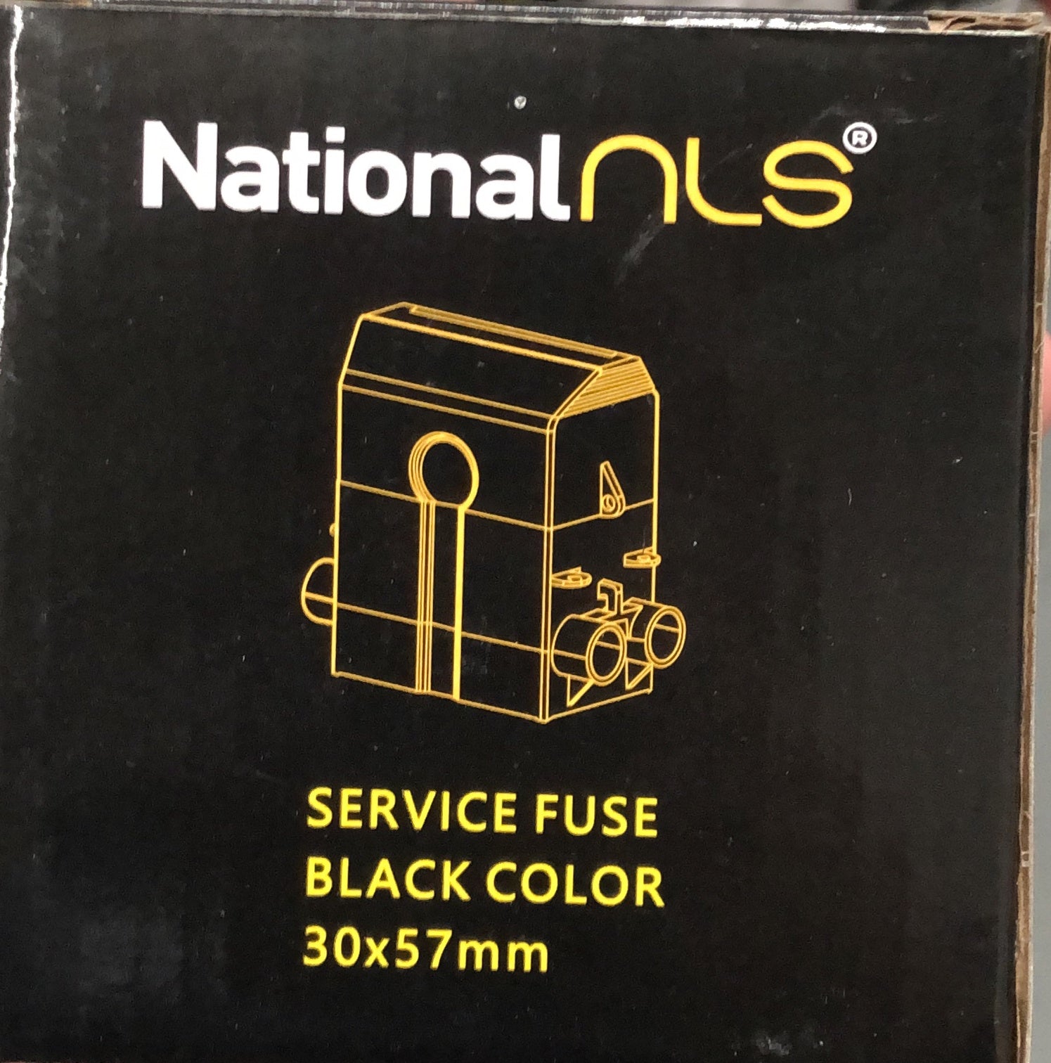Service Fuse 500V Back Wired 80A Clear - 30135NLS - ARCK Electrical Wholesale Supplies