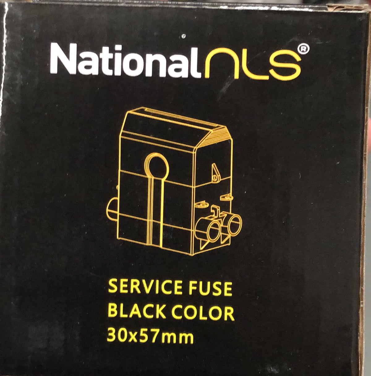 Service Fuse 500V Back Wired 80A Clear - 30135NLS - ARCK Electrical Wholesale Supplies