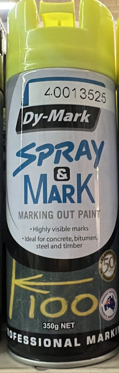 Spray & Mark F/Yellow 350g - 40013525 - ARCK Electrical Wholesale Supplies