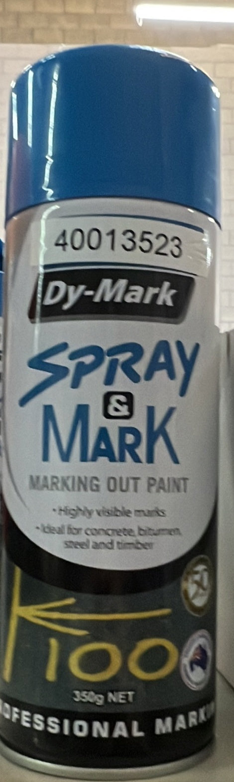 Spray & Mark F/Blue 350g - 40013523 - ARCK Electrical Wholesale Supplies