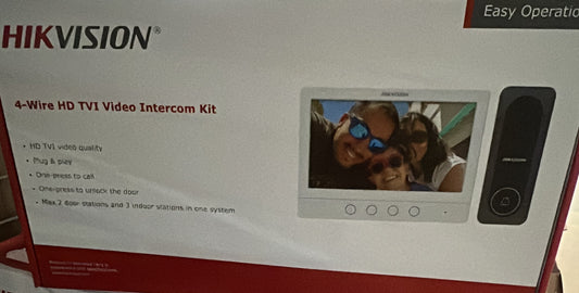 Hikvision Intercom Kit, 4-Wire - DS-KIS212 - ARCK Electrical Wholesale Supplies