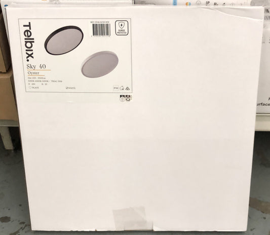 SKY 40 ROUND OYSTER - SKY-OY40.3C3D-WH - ARCK Electrical Wholesale Supplies