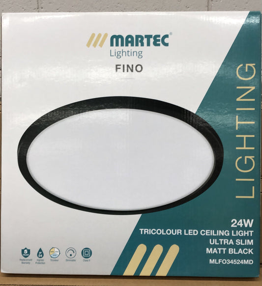 Martec Fino LED Oyster Light 2 - MLFO34524MD - ARCK Electrical Wholesale Supplies