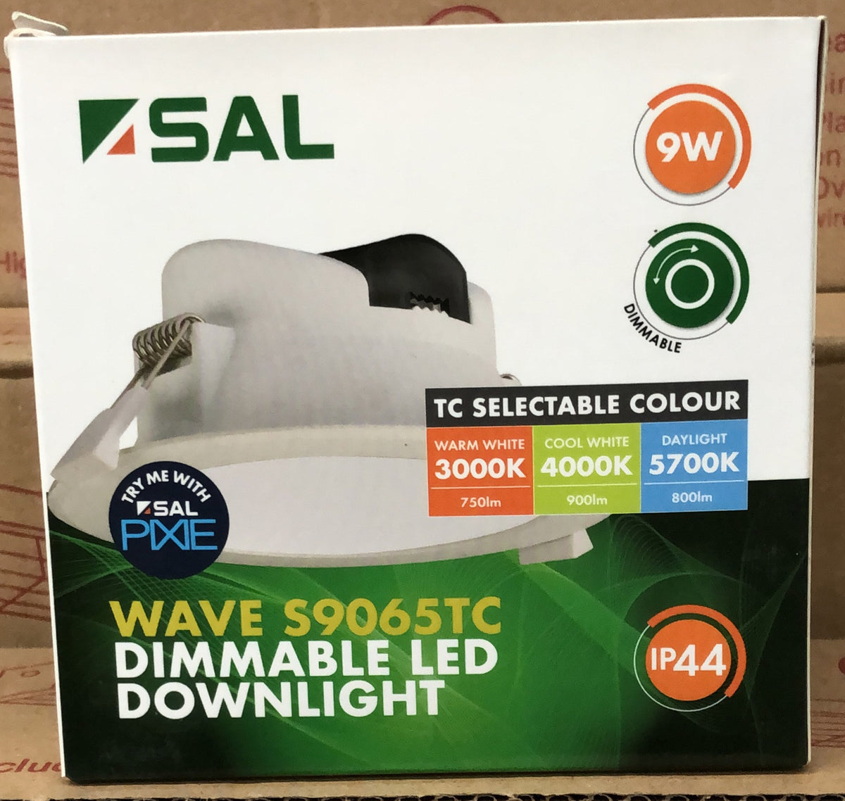 SAL 8 Watt WAVE 92mm Cut Out L - S9065TC-WH