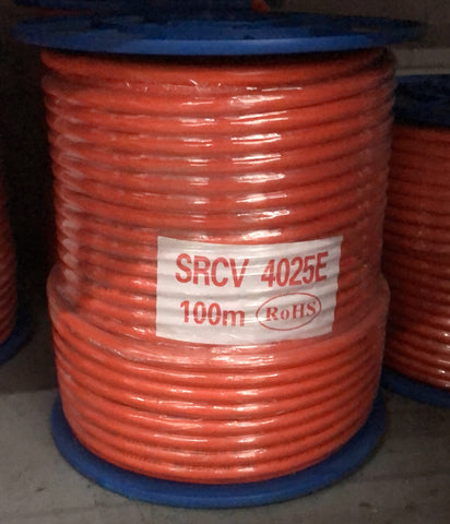 2.5mm 4 Core + Earth Orange Circular - SRCV4025-E - Pick Up Only