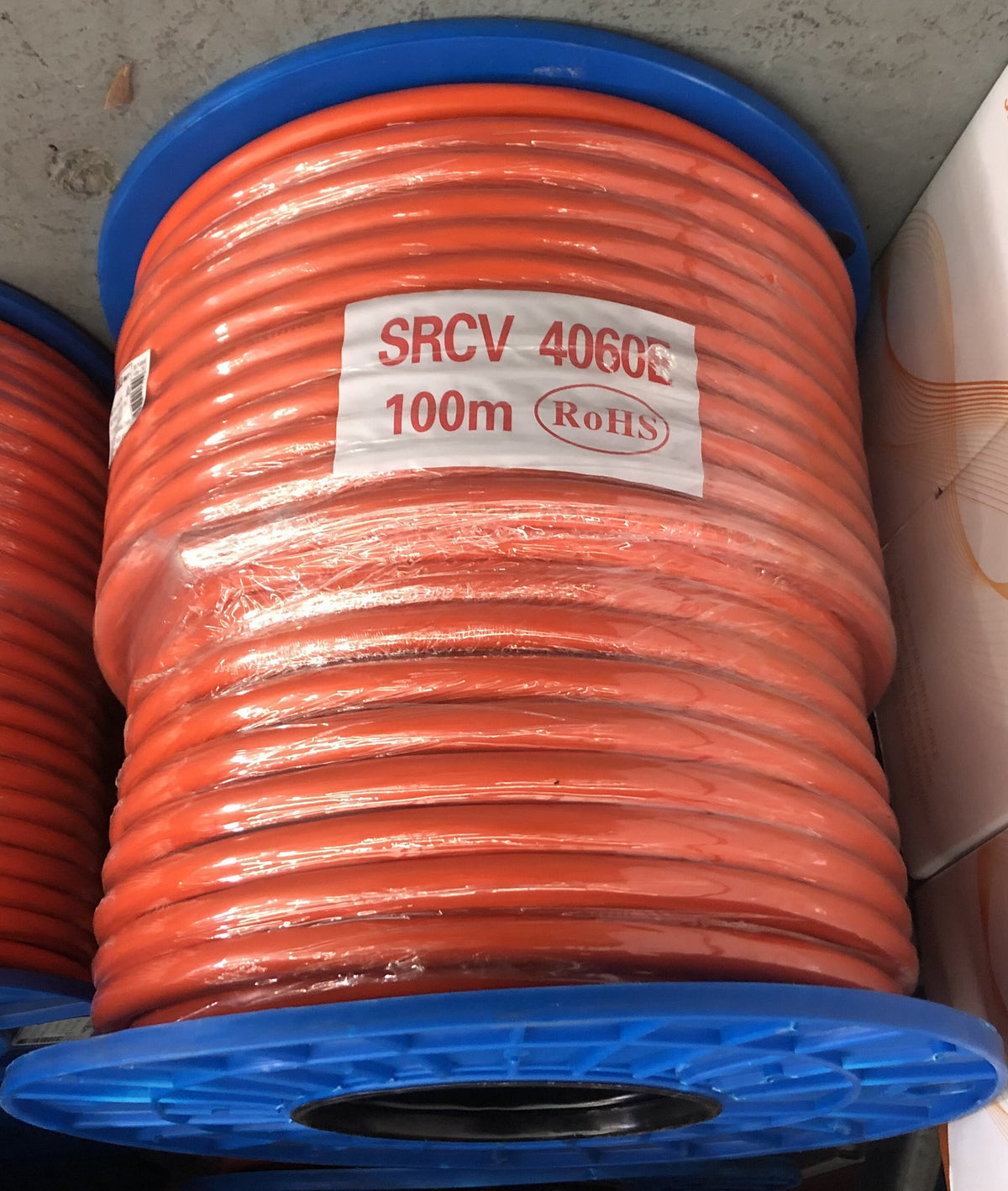 6.0mm 4 Core + Earth Orange Circular - SRCV4060E - Pick Up Only