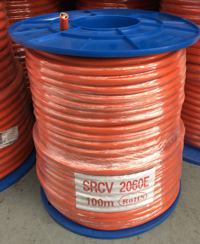 6.0mm 2 Core + Earth Orange Circular - SRCV2060E - Pick Up Only