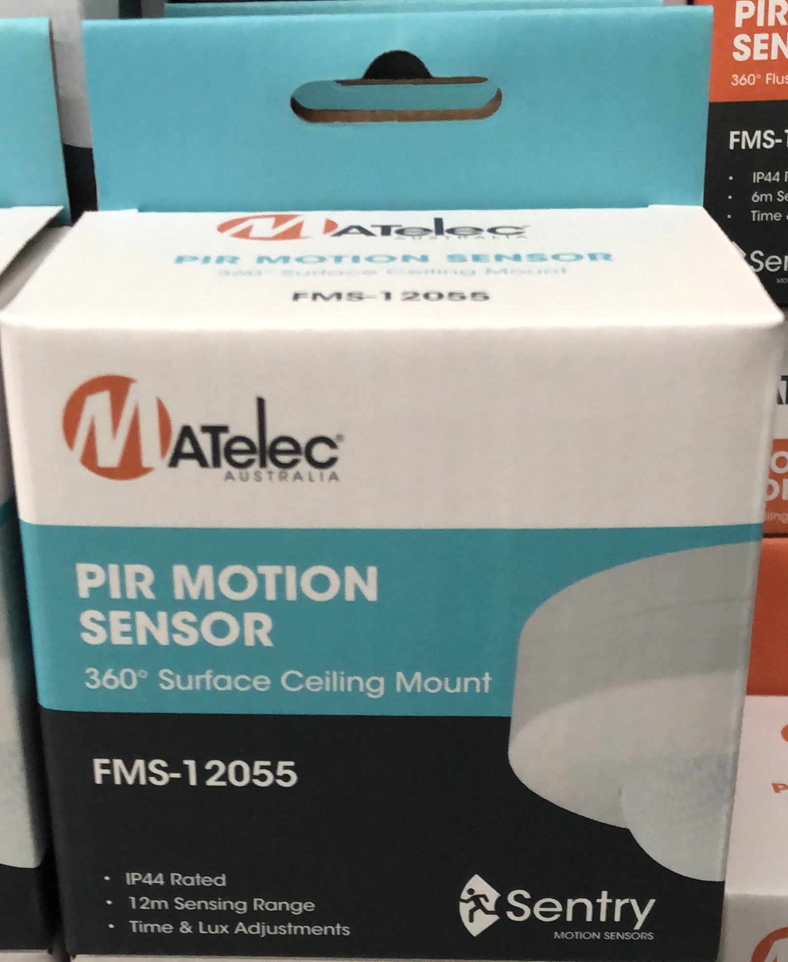 Motion Sensor Interior Surface Mount 360deg White - FMS-12055 - ARCK Electrical Wholesale Supplies
