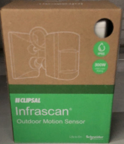 Clipsal Infrascan Outdoor Motion Sensor IP66 Grey - 750WPR5-GY - ARCK Electrical Wholesale Supplies