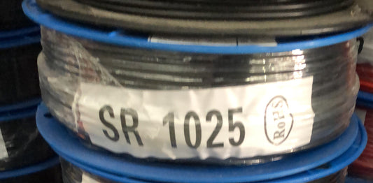 Building Wire 2.5mm Black- 100 meters - SR1025-BLACK - Pick Up Only