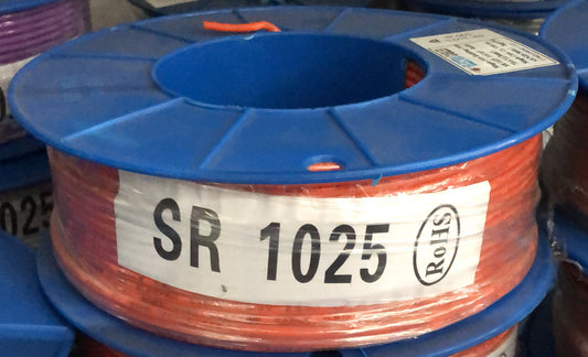 2.5mm Building Wire Single Core - Orange - 100m Drum - SR1025-100ORANGE