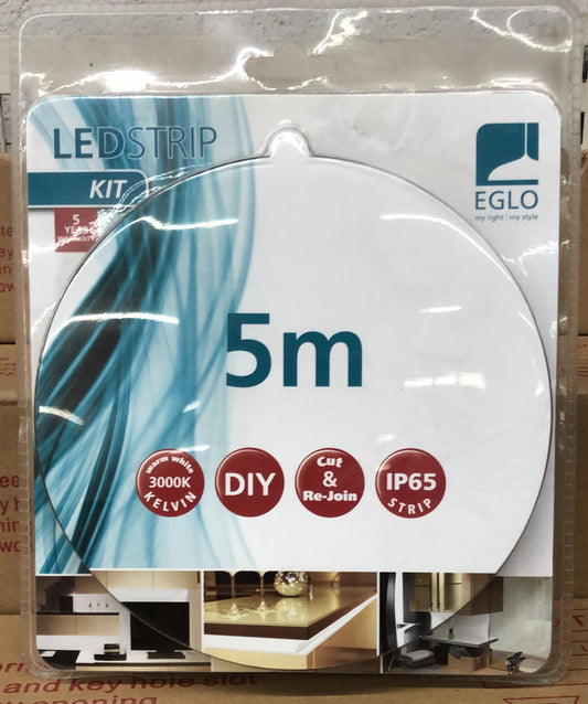 EGLO 5m LED Strip Kit in Warm White - 202044N - ARCK Electrical Wholesale Supplies