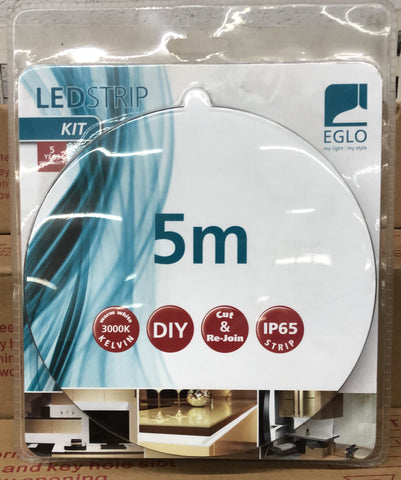 EGLO 5m LED Strip Kit in Warm White - 202044N - ARCK Electrical Wholesale Supplies