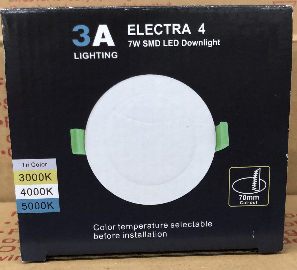LED Downlight Kit 7w (Tri-Colour) - DL1195/WH/TC - ARCK Electrical Wholesale Supplies