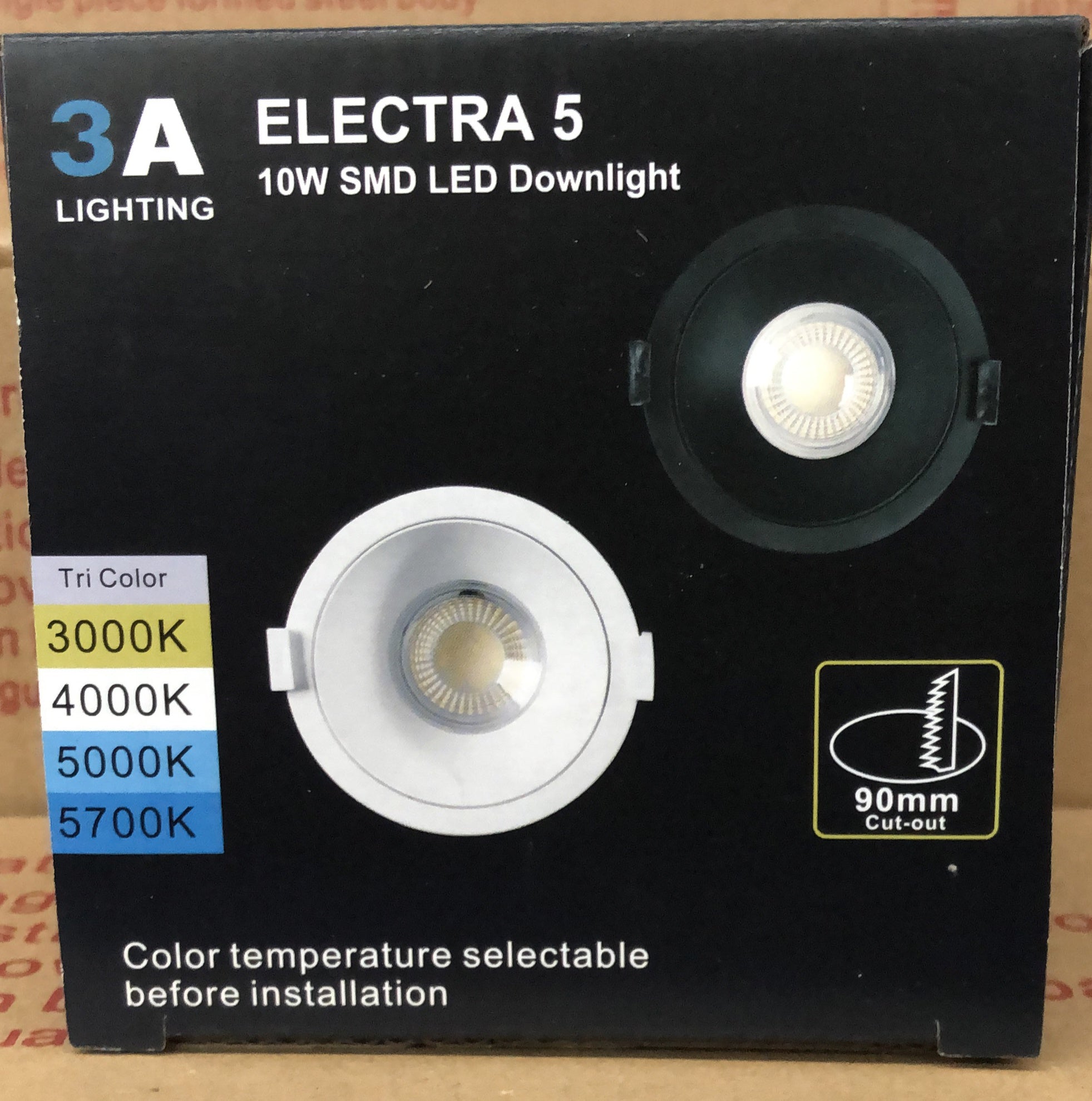 10W 90mm Cut Out Deep Recessed - DL1016-WH - ARCK Electrical Wholesale Supplies