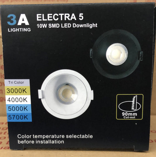 10W 90mm Cut Out Deep Recessed - DL1016-WH - ARCK Electrical Wholesale Supplies