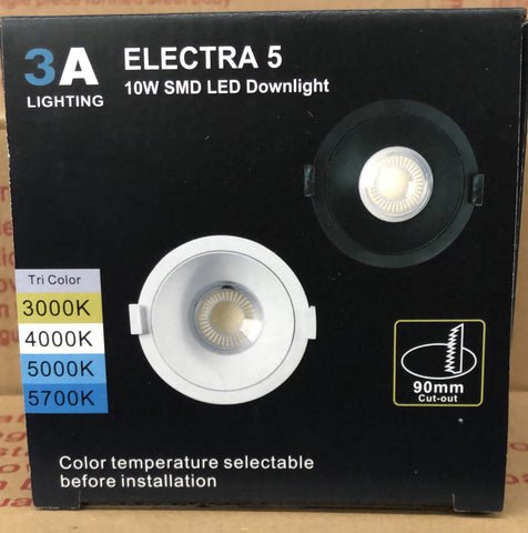 10W 90mm Cut Out Deep Recessed - DL1016-WH - ARCK Electrical Wholesale Supplies