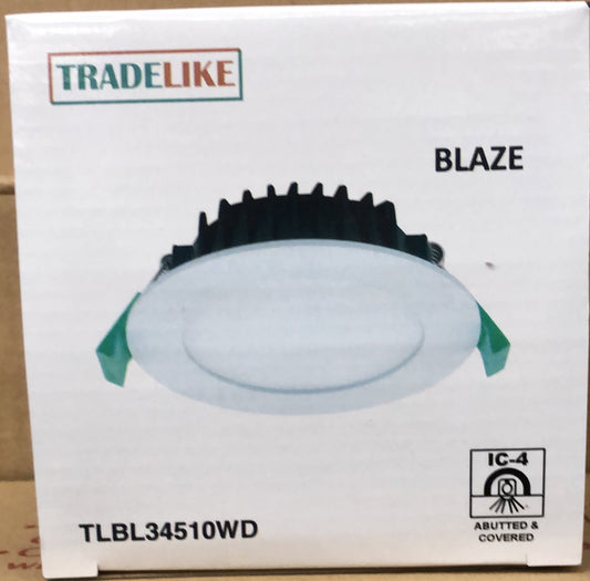 Blaze LED Downlight 13W (Tri-Color) White - TLBL34510WD - ARCK Electrical Wholesale Supplies