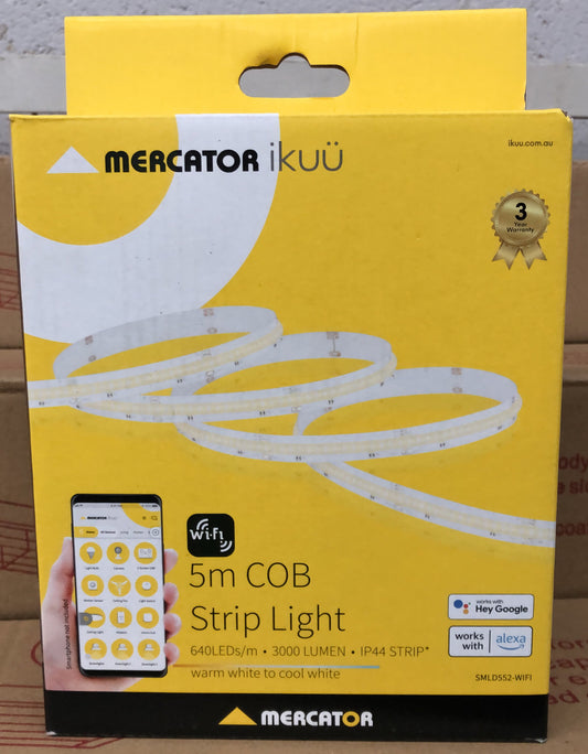 Ikuü Smart Wi-Fi 5m COB Strip - SMLD552-WIFI - ARCK Electrical Wholesale Supplies