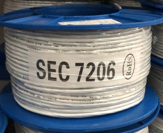 6 Core 7 Strand 6x7/0.20 Unscreened Security Cable 100 Meters - SEC7206 - Pick Up Only - ARCK Electrical Wholesale Supplies