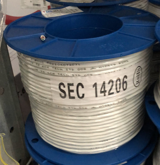 6 Core 14 Strand 6x14/0.20 Unscreened Security Cable 100 Meters - SEC14206 - Pick Up Only - ARCK Electrical Wholesale Supplies