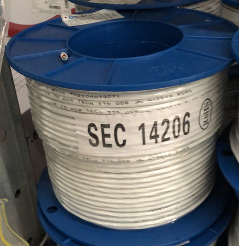 6 Core 14 Strand 6x14/0.20 Unscreened Security Cable 100 Meters - SEC14206 - Pick Up Only - ARCK Electrical Wholesale Supplies
