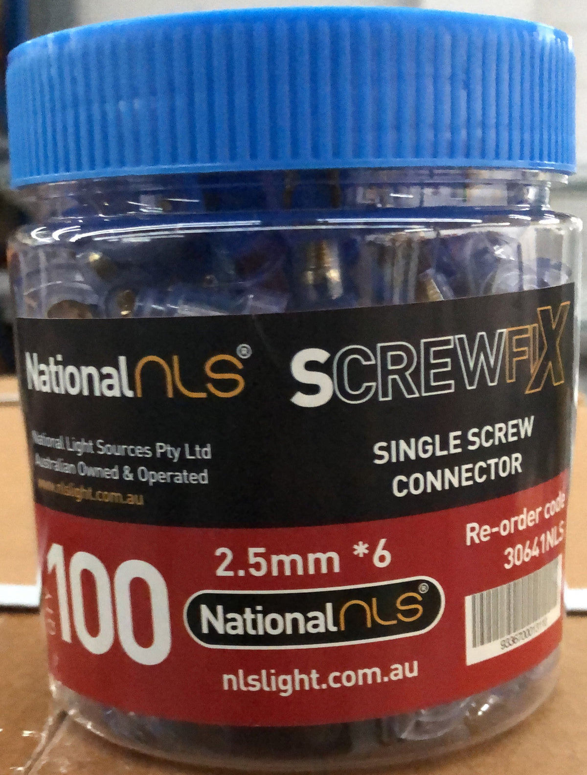 Single screw connector 30641NLS - ARCK Electrical Wholesale Supplies