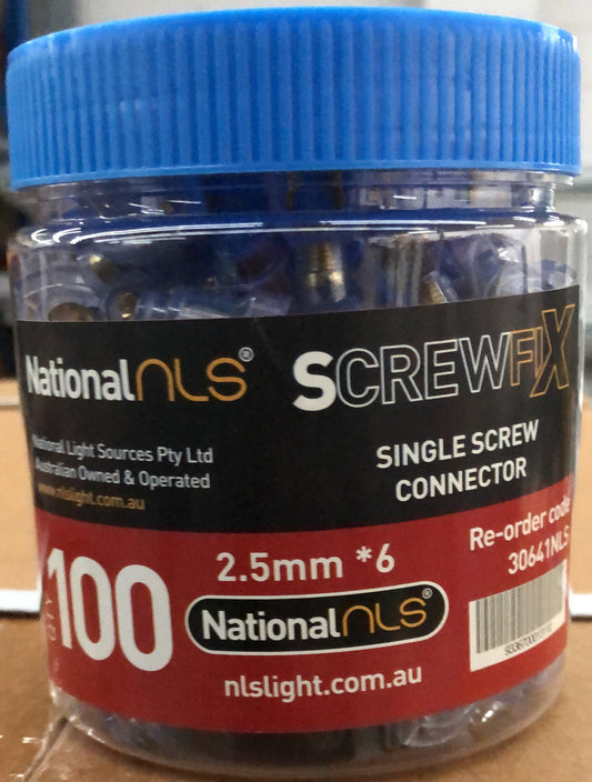 Single screw connector 30641NLS - ARCK Electrical Wholesale Supplies