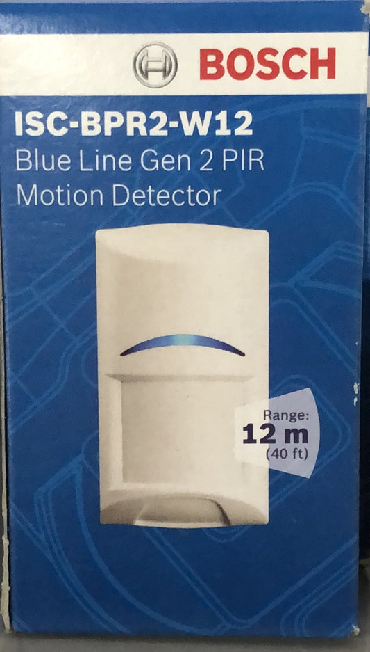 Bosch Alarm Blue Line Gen2 PIR - B-ISC-BPR2-W12 - ARCK Electrical Wholesale Supplies