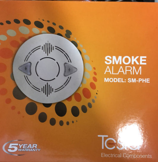 Tesla Smoke Alarm Photoelectri - TESSM-PHE - ARCK Electrical Wholesale Supplies
