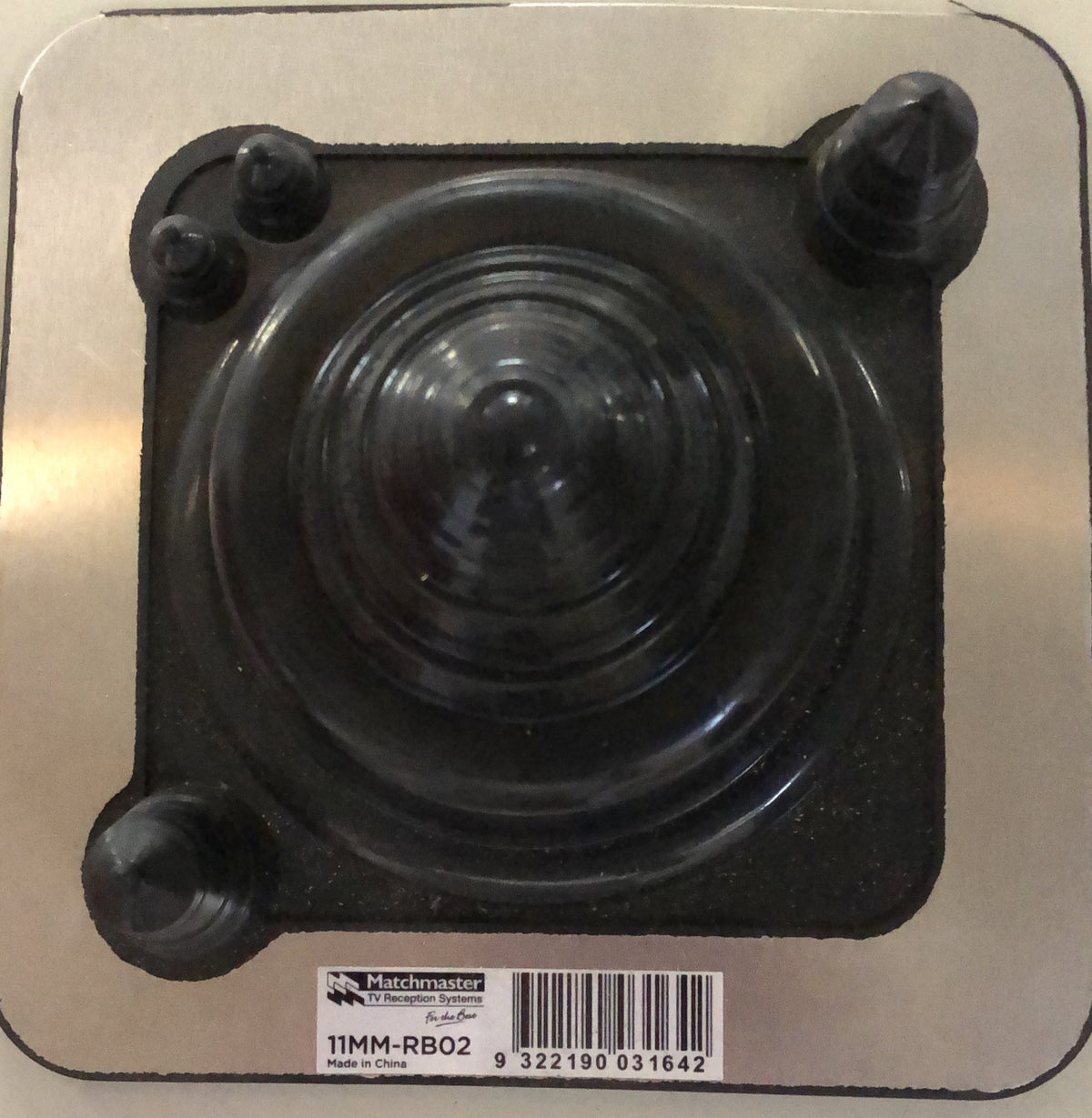 Rubber Roof Seal Black with Four Cable Penetrations (5-55mm)- 11MM-RB02 - ARCK Electrical Wholesale Supplies