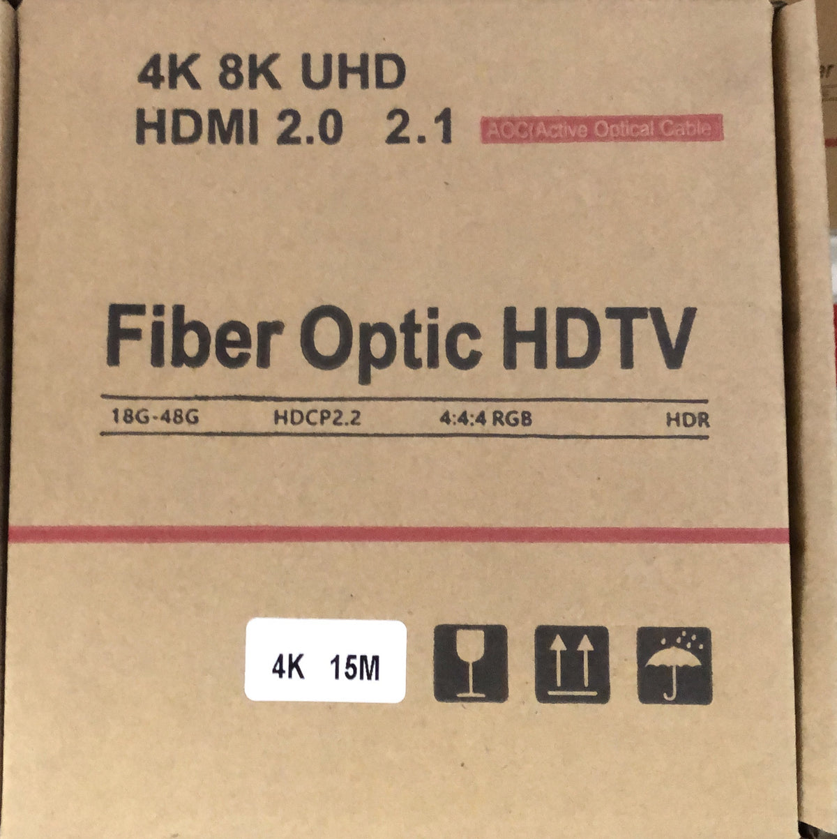 15M HDMI FIBRE CABLE -4K@60HZ - MY0F13-15 - ARCK Electrical Wholesale Supplies