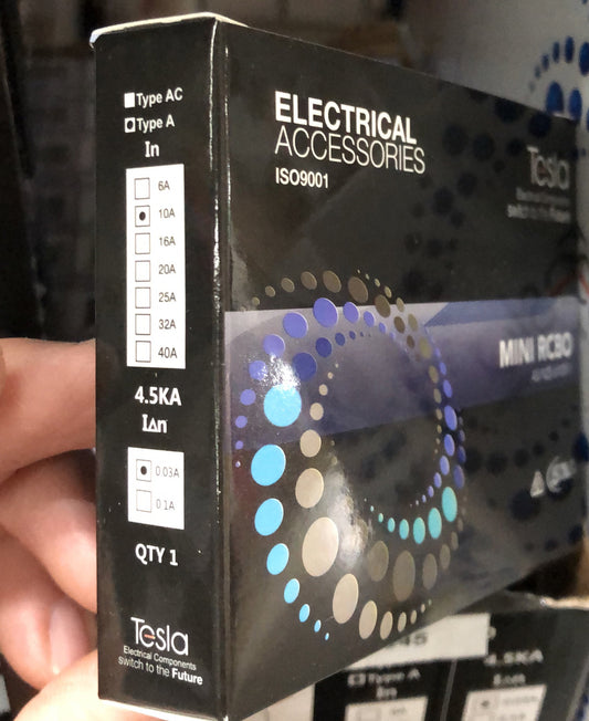 Tesla 1 Pole 10 Amp 4.5 kA 30 - TESRCDM11045 - ARCK Electrical Wholesale Supplies