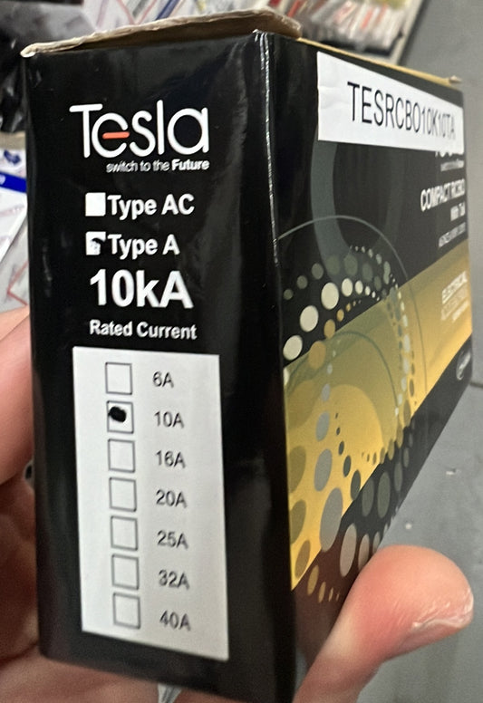 RCD/MCB 1P10 kA 10 Amp  Orange - TESRCBO10K10TA - ARCK Electrical Wholesale Supplies