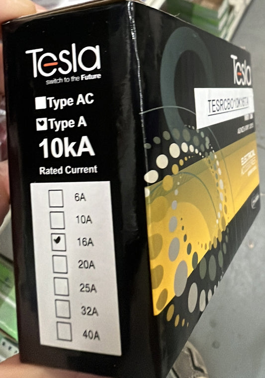 RCD/MCB 1P10 kA 16 Amp  Orange - TESRCBO10K16TA - ARCK Electrical Wholesale Supplies