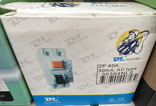 RCD 2 Pole 40Amp, 30mA, AC Typ - 30394NLS - ARCK Electrical Wholesale Supplies
