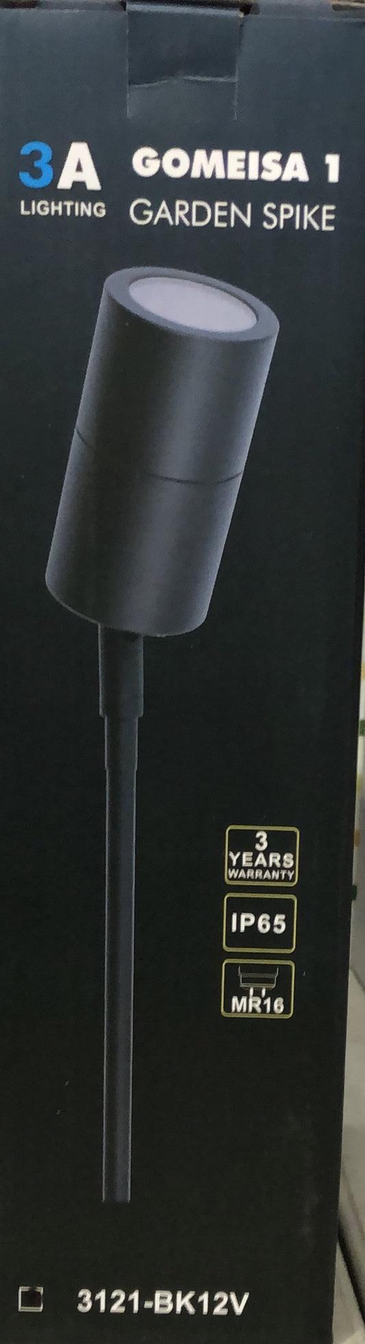 Garden Spike Light BLK - 3121-BK-12V - ARCK Electrical Wholesale Supplies