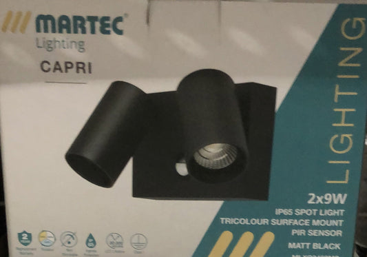 Martec Capri LED Double Spot 2 - MLXC3452MS