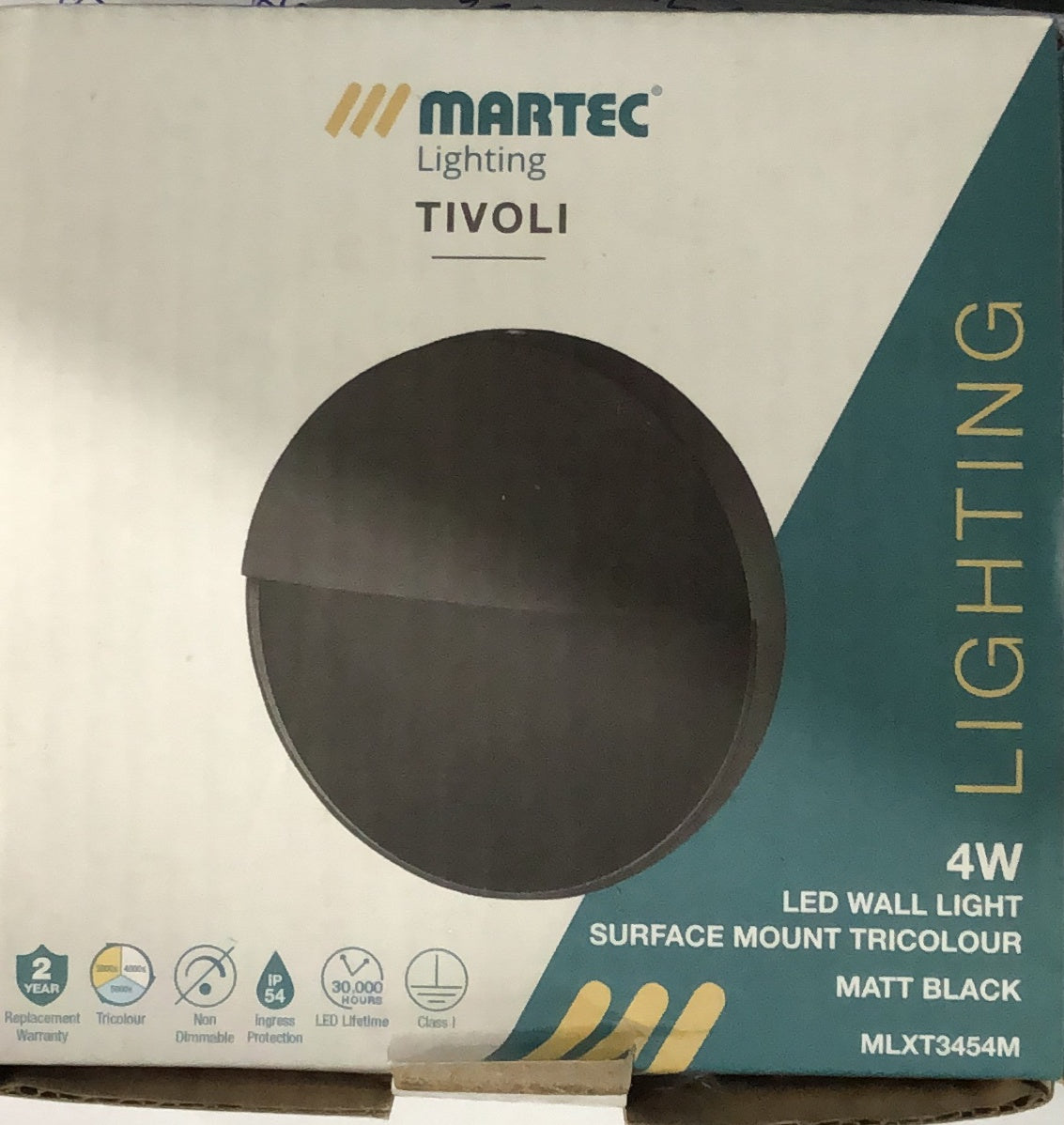 Martec Tivoli 4W Tricolour LED - MLXT3454M - ARCK Electrical Wholesale Supplies